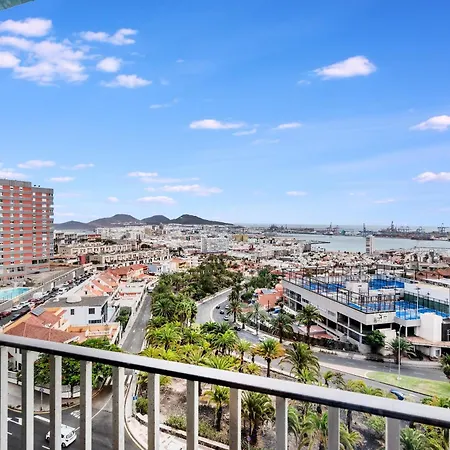Lägenhet Home2book Panoramic Terrace In Palmas Las Palmas de Gran Canaria